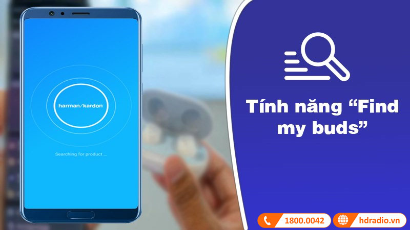 Tính năng “Find my buds” tìm tai nghe thất lạc