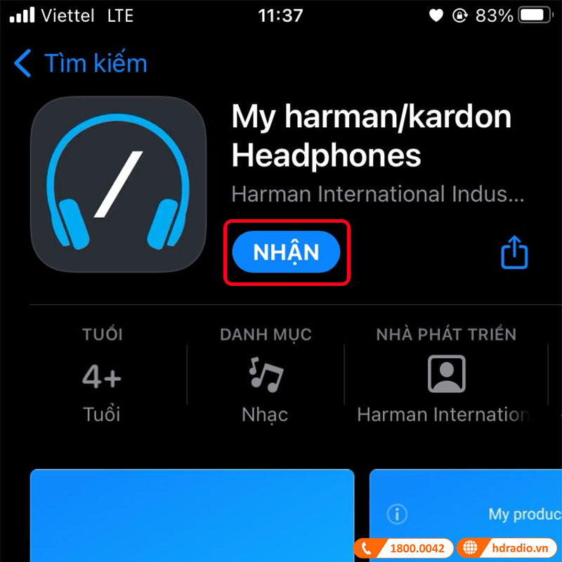  cách tải ứng Dụng My harman/kardon Headphones trên IOS 