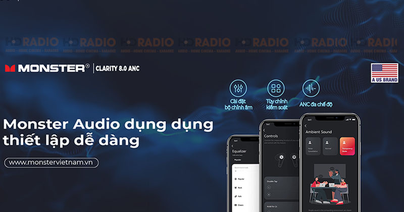 Ứng dụng Monster Audio