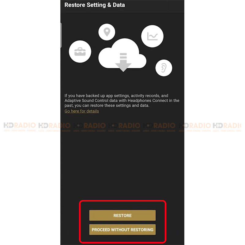 Hướng dẫn sử dụng ứng dụng Sony Headphone Connect