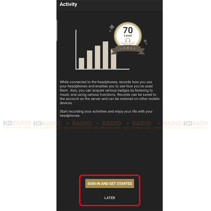 Hướng dẫn sử dụng ứng dụng Sony Headphones Connect