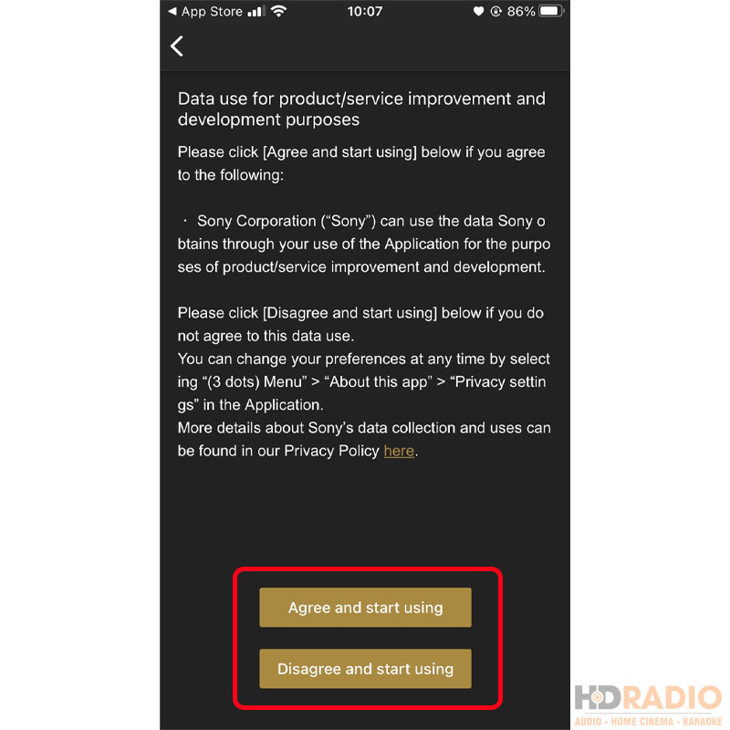 Hướng dẫn sử dụng ứng dụng Sony Headphone Connect