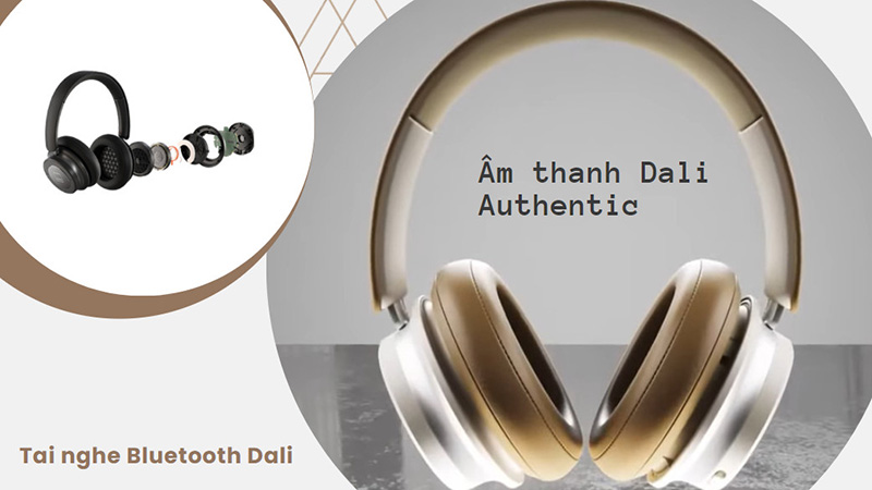 tai nghe dali mang voi am thanh trong treo, loi cuon 