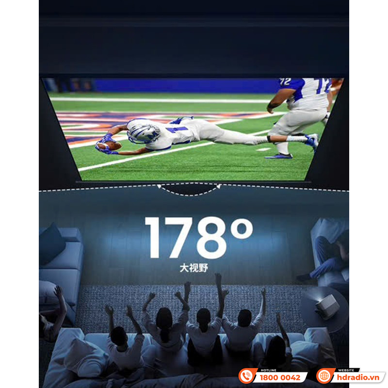 Màn chiếu điện Jmgo