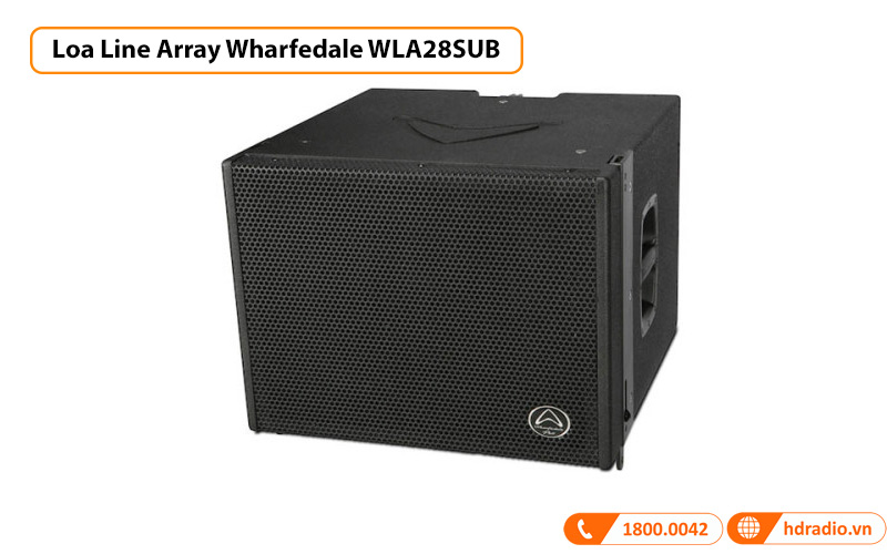 4 Loa Line Array Wharfedale WLA28SUB 