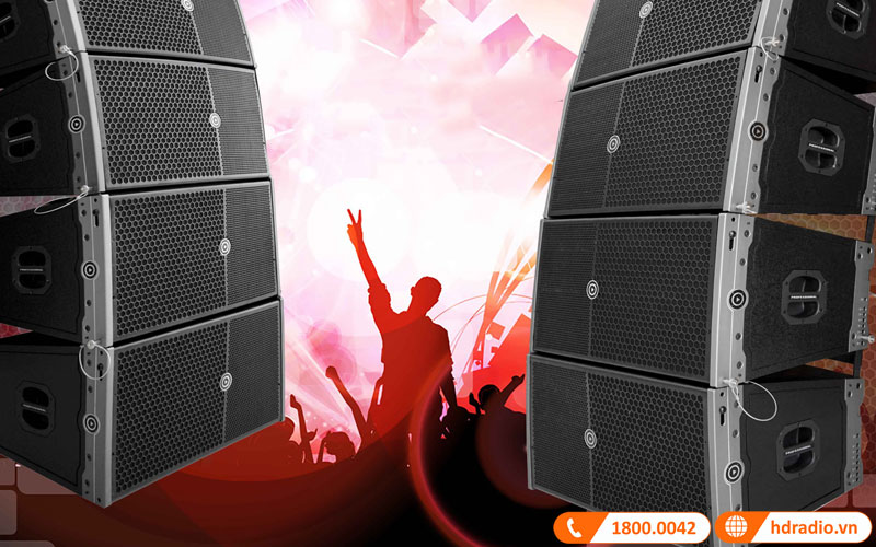 Sự phát triển và ứng dụng loa line array