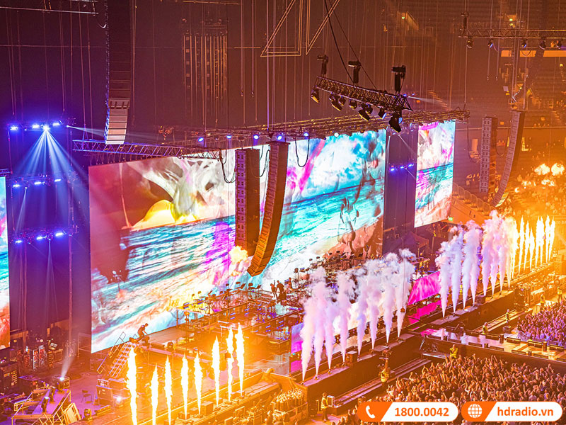 Khả năng tập trung âm thanh của loa line array