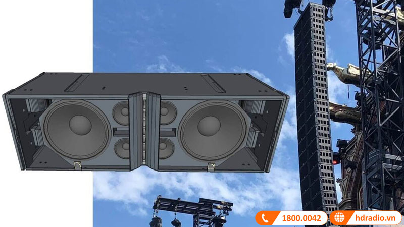 Sử dụng loa line array trong cách xử lý tiếng ồn