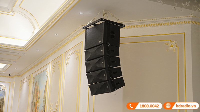 Loa Line Array trong gia đình